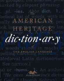 The American heritage dictionary of the English language.