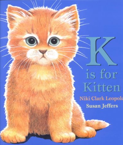K is for kitten.