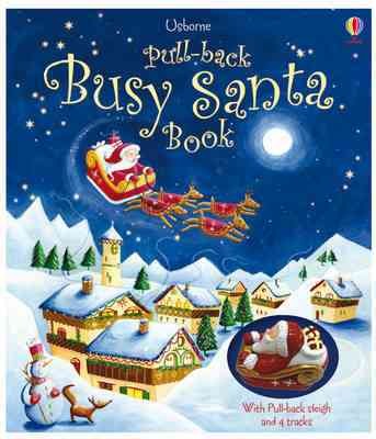 Pull-back busy Santa book.