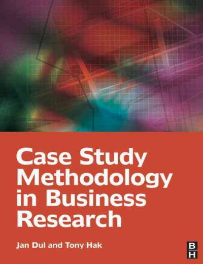 Case study methodology in business research.