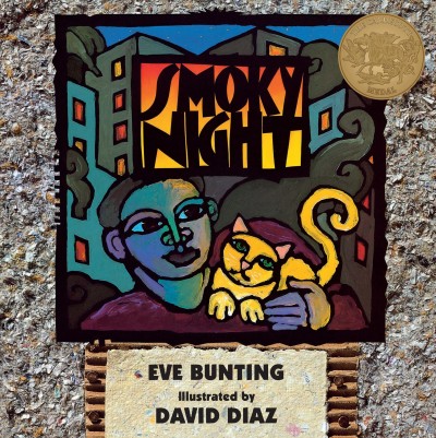 Smoky night / written by Eve Bunting ; illustrated by David Diaz.
