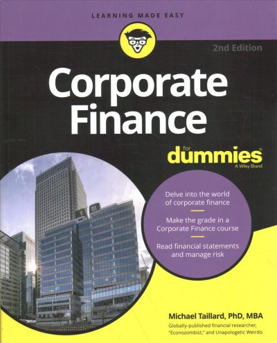 Corporate finance / Michael Taillard.
