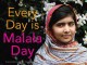Go to record Every day is Malala Day