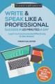 Write & speak like a professional in 20 minutes a day  Cover Image