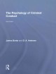 Go to record The psychology of criminal conduct