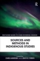 Sources and methods in indigenous studies  Cover Image