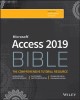 Access 2019 bible  Cover Image