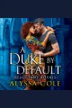 A duke by default Cover Image