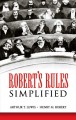 Robert's rules simplified  Cover Image